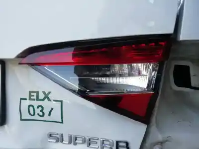 Автозапчасти б/у ВНУТРЕННИЙ ПРАВЫЙ ЗАДНИЙ ФОНАРЬ за SKODA SUPERB III (3V3)  ссылки OEM IAM   