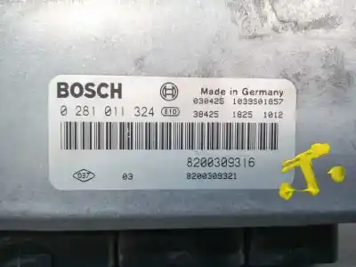 Автозапчасти б/у блок управления двигателем за renault scenic (ja..) 1.9 dci authentique ссылки oem iam 8200309316  0281011324