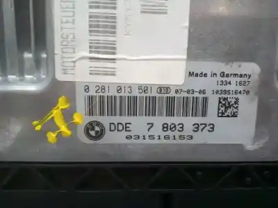 Second-hand car spare part ecu engine control for bmw serie 3 touring (e91) 320d oem iam references 7803373  0281013501