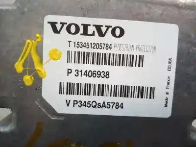 Peça sobressalente para automóvel em segunda mão centralina de airbag por volvo v40 kinetic referências oem iam p31406938  