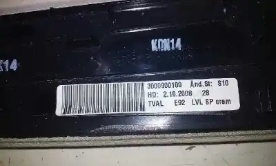 Peça sobressalente para automóvel em segunda mão forra / revestimento da porta dianteira esquerda por bmw serie 3 coupe (e92) * referências oem iam 3000900100  