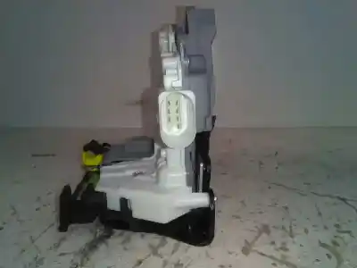 Peça sobressalente para automóvel em segunda mão fechadura da porta traseira direita por seat leon (1p1) reference referências oem iam 1p0839016 7 pins ficha blanca 