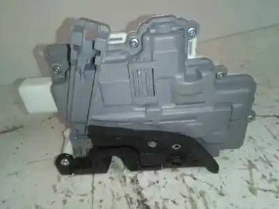 Peça sobressalente para automóvel em segunda mão fechadura da porta traseira direita por seat leon (1p1) reference referências oem iam 1p0839016 7 pins ficha blanca 