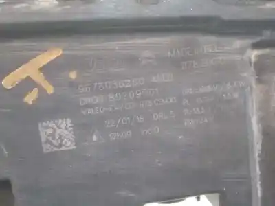 Peça sobressalente para automóvel em segunda mão farolim dianteiro direito por citroen c4 picasso feel referências oem iam 9676036280  89209001