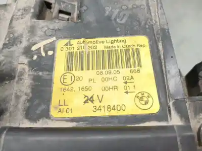 Second-hand car spare part right headlight for bmw x3 (e83) 2.0d oem iam references 3418400  0301210202