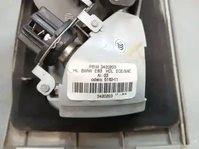 Second-hand car spare part interior left tailgate light for bmw x3 (e83) 2.0d oem iam references 3420203  