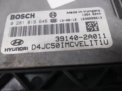 Second-hand car spare part ecu engine control for hyundai ix20 sle blue oem iam references 391402a011 0281019646 
