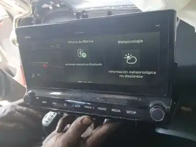 Peça sobressalente para automóvel em segunda mão sistema de áudio / rádio cd por kia ceed gt line referências oem iam   96560j7670