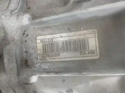 Автозапчасти б/у коробка передач за renault scénic iii (jz0/1_) 1.6 dci (jz00, jz12) ссылки oem iam nd4012 6 velocidades 