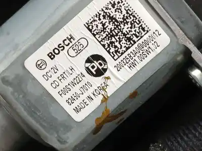 Peça sobressalente para automóvel em segunda mão elevador de vidros dianteira esquerda por kia ceed gt line referências oem iam 82470j7060 5 cables 82450j7010