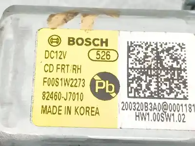 Peça sobressalente para automóvel em segunda mão motor elevador vidro dianteiro direito por kia ceed gt line referências oem iam 82460j7010  