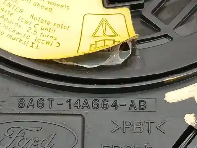 Pezzo di ricambio per auto di seconda mano anello airbag per ford fiesta vi (cb1, ccn) 1.25 riferimenti oem iam 8a6t14a664ab  
