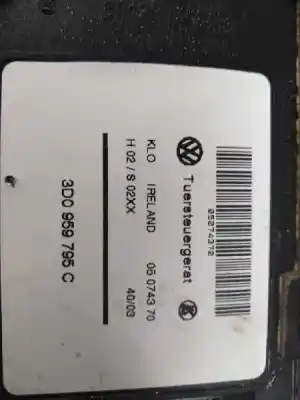 Second-hand car spare part rear left window motor for porsche cayenne (typ 9pa) s oem iam references 3d0959795c 3d0959795c 