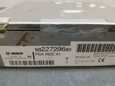 Second-hand car spare part audio system / radio cd for citroen c4 picasso feel oem iam references 9822729680  