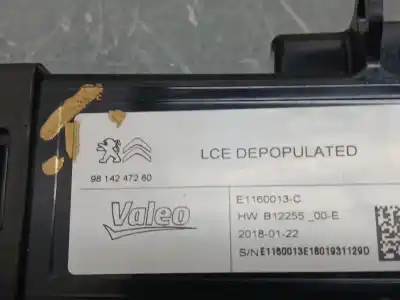 Second-hand car spare part ignition switch for citroen c4 picasso feel oem iam references 9814247280  