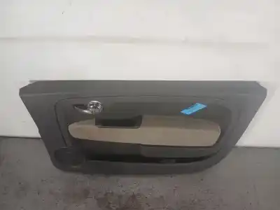 Peça sobressalente para automóvel em segunda mão forra / revestimento da porta dianteira direita por fiat 500 (312_) 1.2 (312axa1a) referências oem iam   