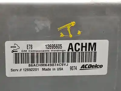 Second-hand car spare part electronic module for opel corsa e business oem iam references 12695605  