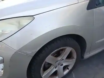 Peça sobressalente para automóvel em segunda mão guarda-lamas dianteiro esquerdo por peugeot 308 i (4a_, 4c_) 1.6 hdi referências oem iam 