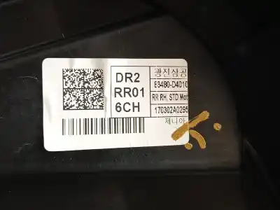 Peça sobressalente para automóvel em segunda mão elevador de vidros traseiro direito por kia optima business referências oem iam 83480d4010  83460d4010