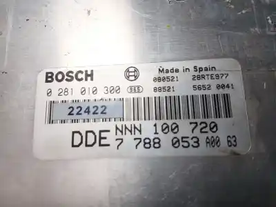 Second-hand car spare part ecu engine control for rover 75 (rj) 2.0 cdt oem iam references nnn100720 0281010300 7788053