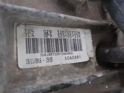 Second-hand car spare part gearbox for renault kadjar business oem iam references tl4079 6v entrega casco 