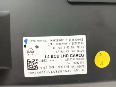 Автозапчасти б/у приборная доска за renault megane e-tech suv ev40 ссылки oem iam 680504985r  