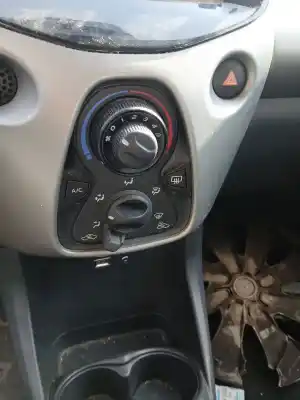 Piesă de schimb auto la mâna a doua controlul încalzire / aer conditionat pentru peugeot 108 1.2 referințe oem iam 