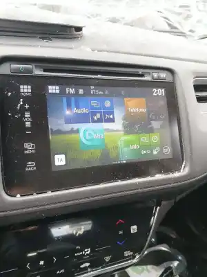 Peça sobressalente para automóvel em segunda mão sistema de áudio / rádio cd por honda hr-v (ru) 1.5 (ru1) referências oem iam 
