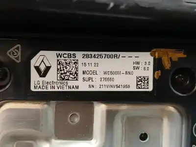 Автозапчасти б/у электронный модуль за renault megane e-tech suv ev40 ссылки oem iam 283425700r  