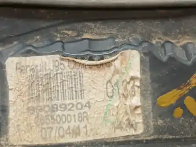 Pezzo di ricambio per auto di seconda mano luce di coda interna destra per renault scénic iii (jz0/1_) 1.5 dci riferimenti oem iam 265550018r  89089204