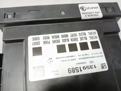 Peça sobressalente para automóvel em segunda mão módulo eletrônico por opel corsa e (x15) 1.4 (08 68) referências oem iam 13591589  