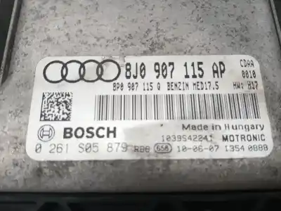 Автозапчастина б/у ебу контролер двигуна для audi tt (8j3) 1.8 tfsi посилання на oem iam 8j0907115ap 8p0907115q 0261s05879