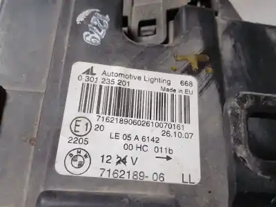 Second-hand car spare part left headlight for bmw x3 (e83) 2.0 sd oem iam references 716218906  0301235201