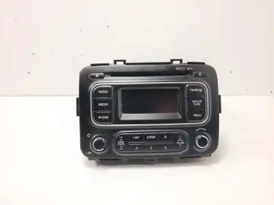 Second-hand car spare part audio system / radio cd for kia carens iv 1.6 gdi oem iam references 61014035