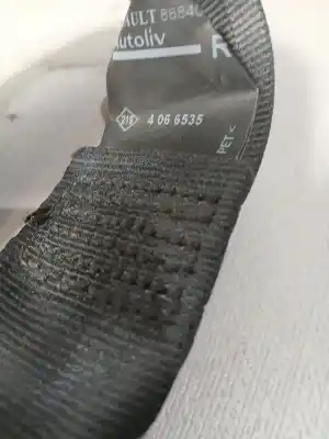 Peça sobressalente para automóvel em segunda mão cinto de segurança traseiro direito por renault clio iv technofeel referências oem iam 888404130r  