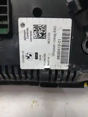 Second-hand car spare part dashboard for bmw x3 (f25) sdrive 18 d oem iam references 6835413-01 683541301 