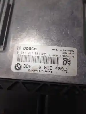 Second-hand car spare part ecu engine control for bmw serie 1 berlina (e81/e87) 116d oem iam references 0281017551 8512499 
