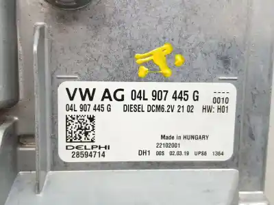 Автозапчастина б/у ебу контролер двигуна для seat leon (5f1) style visio edition посилання на oem iam 04l907445g  