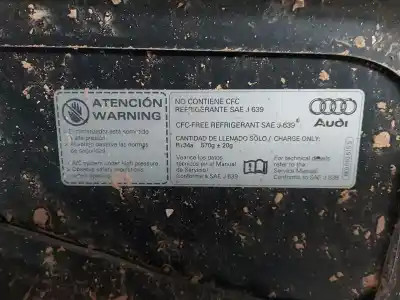 Peça sobressalente para automóvel em segunda mão capot por audi a5 (8t3) 2.7 tdi referências oem iam 8t0823029d  