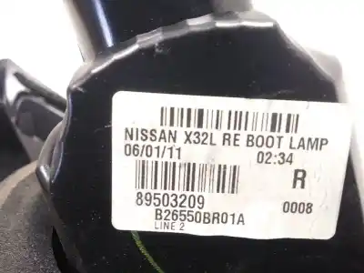 İkinci el araba yedek parçası iç sag kuyruk lambasi için nissan qashqai / qashqai +2 i (j10, nj10, jj10e) 1.5 dci oem iam referansları 89503209  