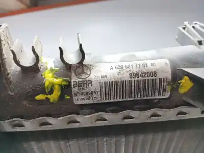 Peça sobressalente para automóvel em segunda mão radiador de água por mercedes-benz vito (w639) basic, combi 111 cdi largo (639.603) referências oem iam a6395011101  89642008