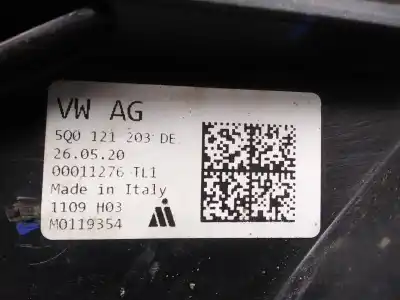 Pezzo di ricambio per auto di seconda mano elettroventola per vw tiguan (ad1, ax1) 2.0 tdi 4motion riferimenti oem iam 5q0121203de  5q0959455bn