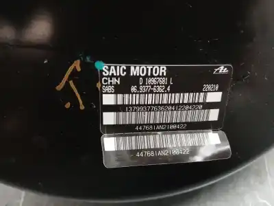 Peça sobressalente para automóvel em segunda mão servo freio por mg zs luxury * referências oem iam 10967681  06937763624