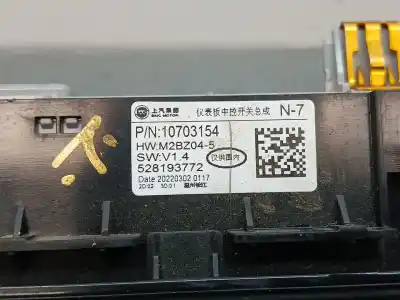 Peça sobressalente para automóvel em segunda mão comando de sofagem (chauffage / ar condicionado)  por mg zs luxury * referências oem iam 10703154  