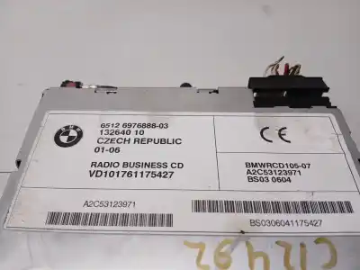 Pezzo di ricambio per auto di seconda mano impianto audio / radio cd per bmw x3 (e83) 2.0i riferimenti oem iam 6512697688803 a2c53123971 