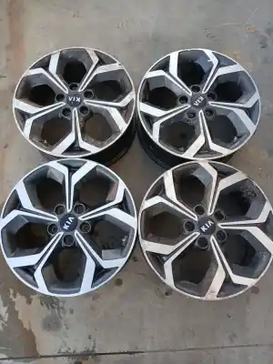 Peça sobressalente para automóvel em segunda mão JOGO DE JANTES por KIA CEED (CD)  Referências OEM IAM 7JX17 H2 ET53  