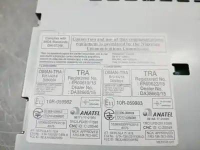 Peça sobressalente para automóvel em segunda mão sistema de áudio / rádio cd por renault captur i (j5_, h5_) 1.3 tce 150 (j5nk, j5js) referências oem iam 10r059982  