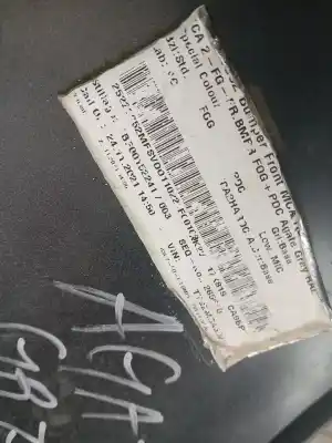 Second-hand car spare part front bumper for ford transit custom v362 autobús (f3) 2.0 ecoblue oem iam references jk2117f003ah  