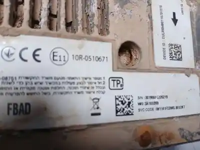 Second-hand car spare part audio system / radio cd for kia proceed (cd) 1.6 t-gdi gt oem iam references 1r0510671  