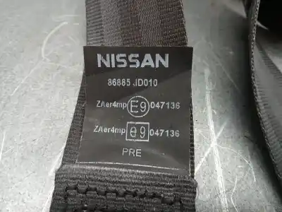 Автозапчасти б/у передний левый ремень безопасности за nissan qashqai / qashqai +2 i (j10, nj10, jj10e) 1.5 dci ссылки oem iam 86885j010  